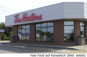 Fast Food Kanada Tim Hortons