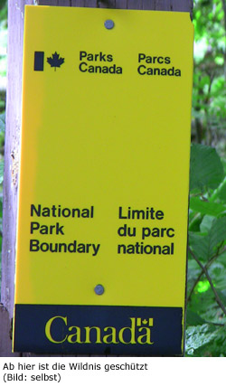 Nationalpark Wildnis Kanada