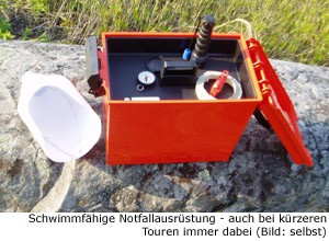 Ausrüstung Notfall Gefahr Schwimmweste